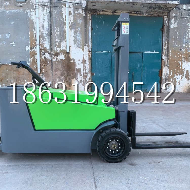 科尔沁右翼中旗小型电动叉车1吨2吨步行站驾式电瓶堆高充电装卸车液压升降车铲车